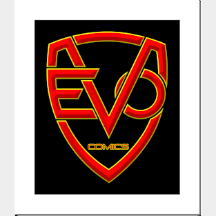 Evolution Comics Inc Logo Posters and Art